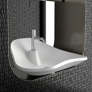 MORPHEO MAX - Countertop single washbasin by Glass Design - view 3